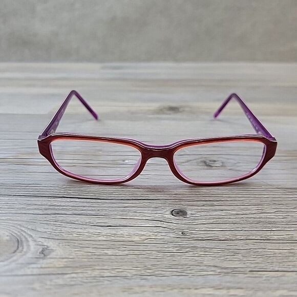 RAY-BAN RB5084 2216 Eyeglasses FRAMES ONLY 51-15-135 Light‎ Red/Purple Crystal - Picture 1 of 8